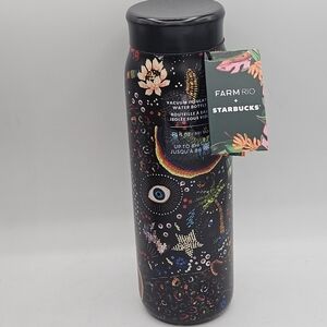 New Starbucks FARM rio 20 Ounce Vacuum Seal Water Bottle
